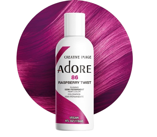 Adore Shining Semi-Permanent Hair Color 86 Raspberry Twist