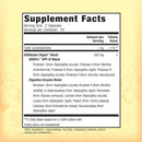 Gluten & Dairy Digestive Aid Enzyme Support Supplement – Digestive Comfort & Nutrient Absorption Formula