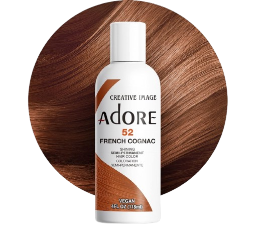 Adore Shining Semi-Permanent Hair Colour 52 French Cognac Beige 118ml