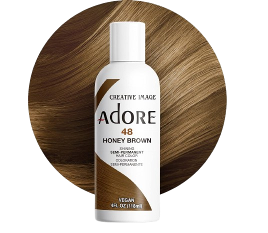 Shining Semi-Permanent Hair Color Honey Brown 48 118ml