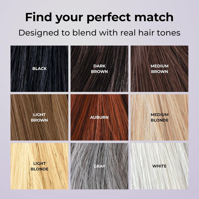 Toppik Hair Fibers 55g Black Natural Keratin Fibers for Fuller Looking Hair