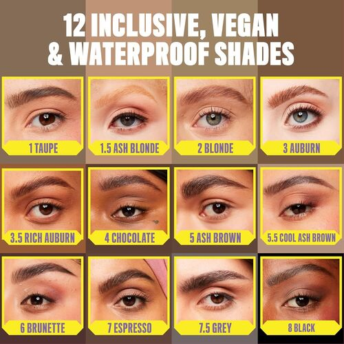 NYX Professional Makeup Micro Brow Pencil – Rich Auburn, 1 Count