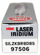 NGK 97506 Laser Iridium Spark Plug (4 Pack) SILZKBR8D8S