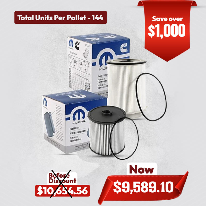 Mopar Fuel Filters 68157291AA & 68436631AA for 2019-2024 Ram 6.7L Cummins Diesel