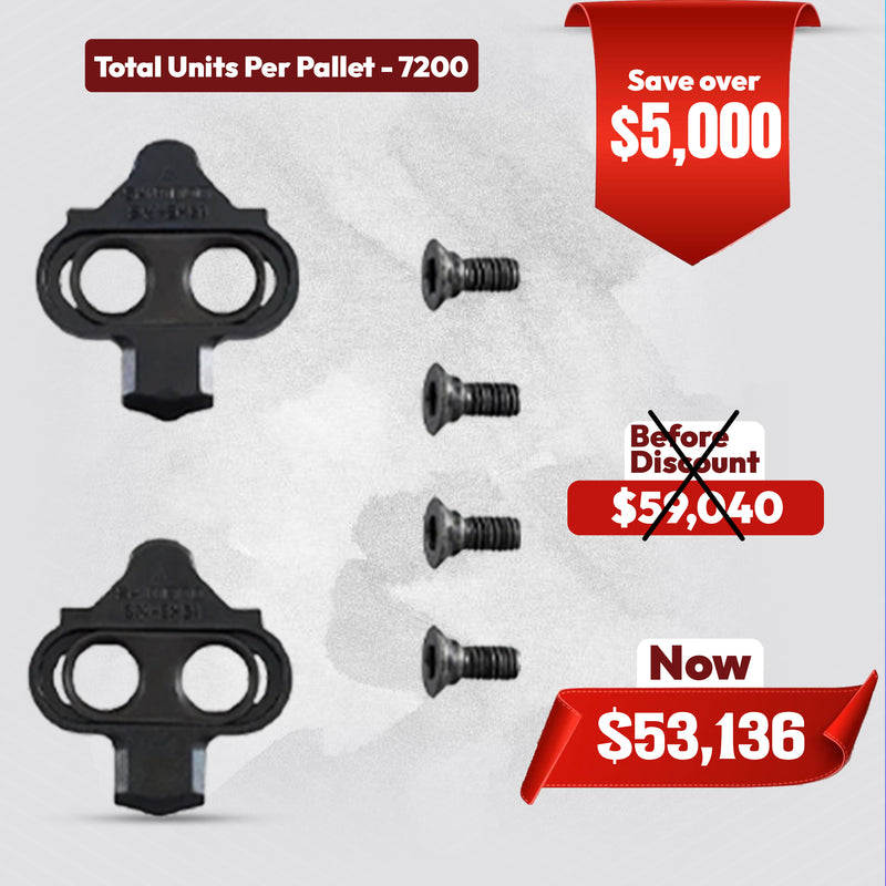 SHIMANO SPD Cleat Set SM SH51 – Single Direction Release Type