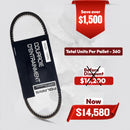 Polaris 3211077 Drive Belt – OEM Belt for Sportsman & Ranger Models (1985–2015)