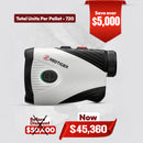 REDTIGER GolfVue Series 1 Rangefinder – 1200Y Laser, 7X Zoom, Slope & Magnetic Mount