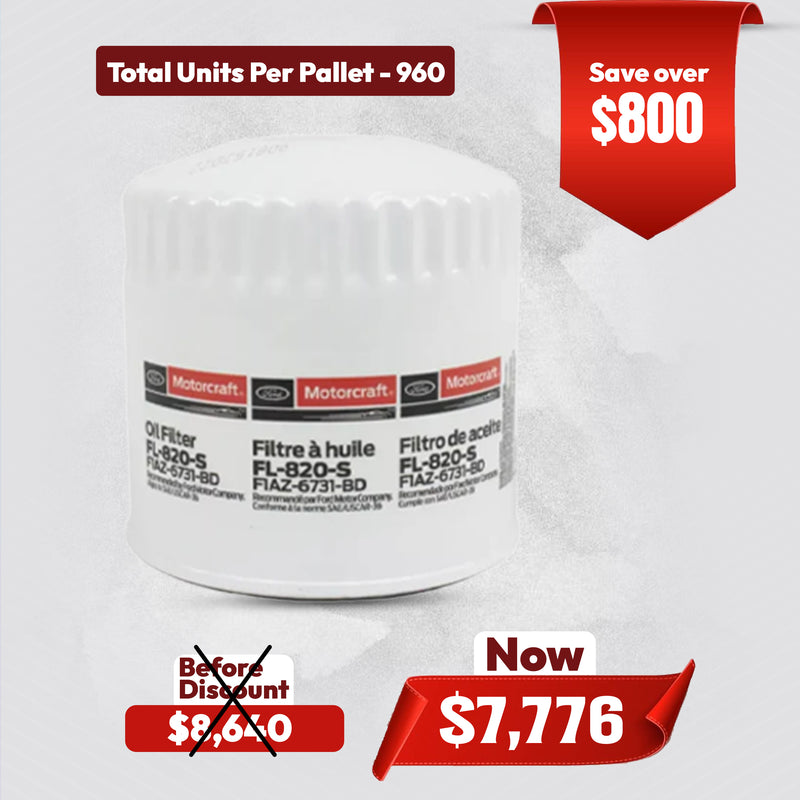 Motorcraft FL-820-S Oil Filter – Genuine OEM Replacement