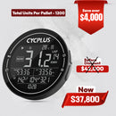 CYCPLUS GPS Bike Computer – Wireless ANT+ Bluetooth Speedometer with 2.5″ Screen & IPX6 Waterproofing