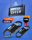 Polaris RZR Drive Belt for Pro XP, Pro XP 4, Turbo S, Turbo S 4, Turbo R, Turbo R 4, XP Turbo, XP 4 Turbo Models - 3211202 & Polaris Drive Belt for RZR XP 1000, XP 4 1000, Trail S & S 1000 Premium Ultimate, General XP 1000, XP 4 1000 Models  - 3211180