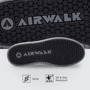 AIRWALK MEN'S CAMINO BLACK/GREY SD10 CT