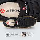 AIRWALK Men's Camino Shoes – Gray/Gray & Black/Gum, CT EH