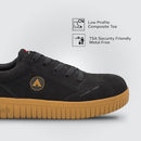 AIRWALK MEN'S CAMINO BLACK/GUM CT EH