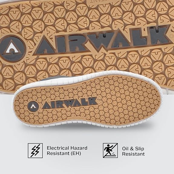 AIRWALK MEN'S CAMINO GRAY/GRAY CT EH