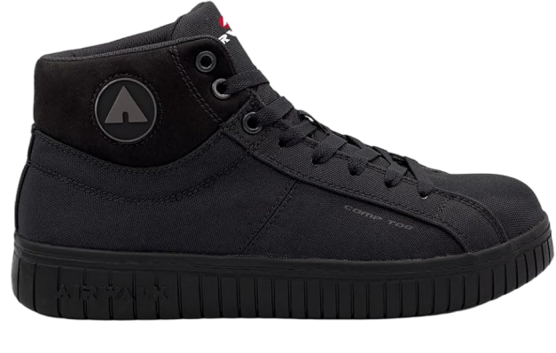 AIRWALK MEN'S DEUCE MID BLACK/BLACK CT EH