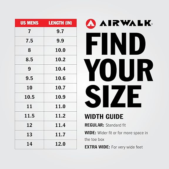 AIRWALK MEN'S DEUCE MID BLACK/WHITE CT EH