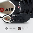 AIRWALK MEN'S DEUCE MID BLACK/WHITE CT EH