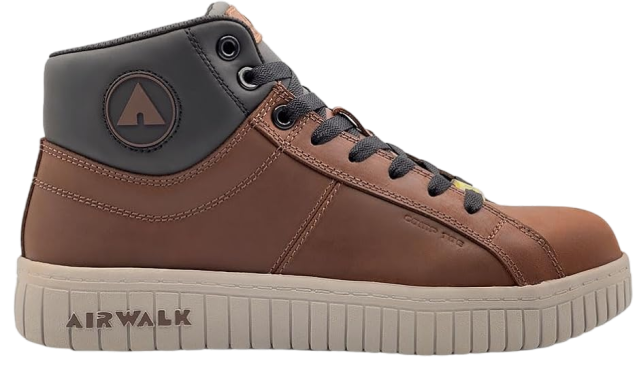AIRWALK MEN'S DEUCE MID BROWN/TAN SD10 CT