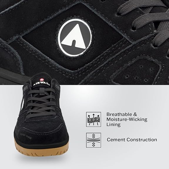 AIRWALK MEN'S MONGO BLACK/GUM CT EH