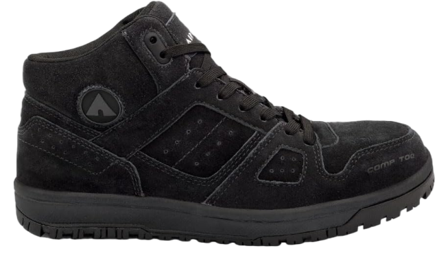 AIRWALK MEN'S MONGO MID BLACK/BLACK CT EH