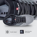 AIRWALK MEN'S MONGO MID GREY/WHITE CT EH