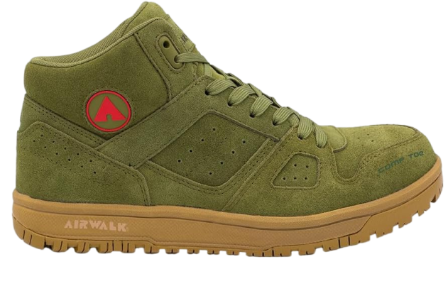 AIRWALK MEN'S MONGO MID OLIVE/GUM CT EH