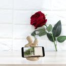 Abstract Couple Statue,Hugging Lovers Sculptures Resin Love Figurines Modern Home Office Decor Accents for Nightstand & Dresser, Shelf Decorations Aesthetic, Ideal Gift (White, One Size)