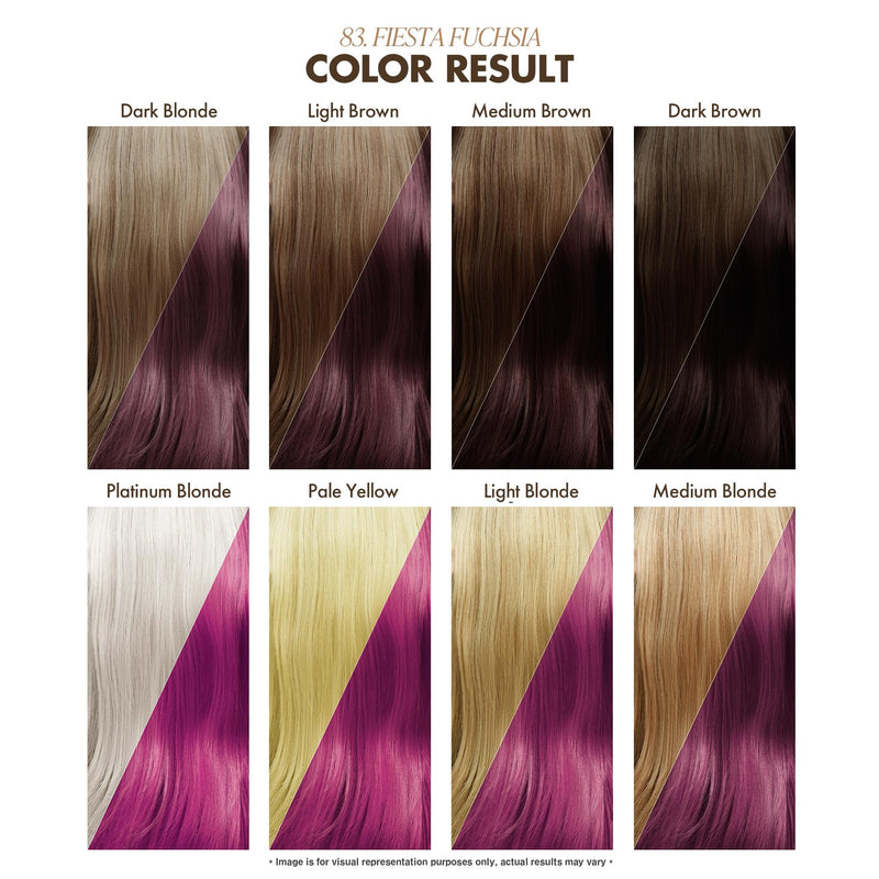 Adore Shining Semi-Permanent Hair Colour 83 Fiesta Fuchsia