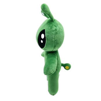 Green Alien Plush Toy - Durable Soft Alien Creature Stuffed Dolls, Room