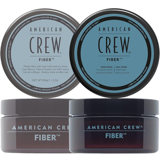 American Crew Fiber – High Hold, Low Shine Hair Styling Wax for Men (85g)