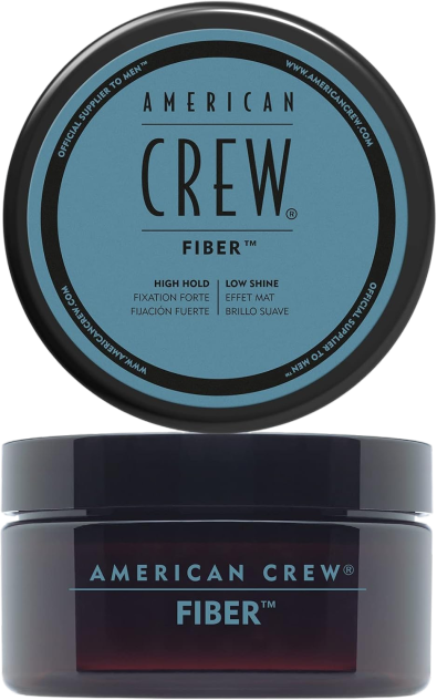 American Crew Fiber – High Hold, Low Shine Hair Styling Wax for Men (85g)