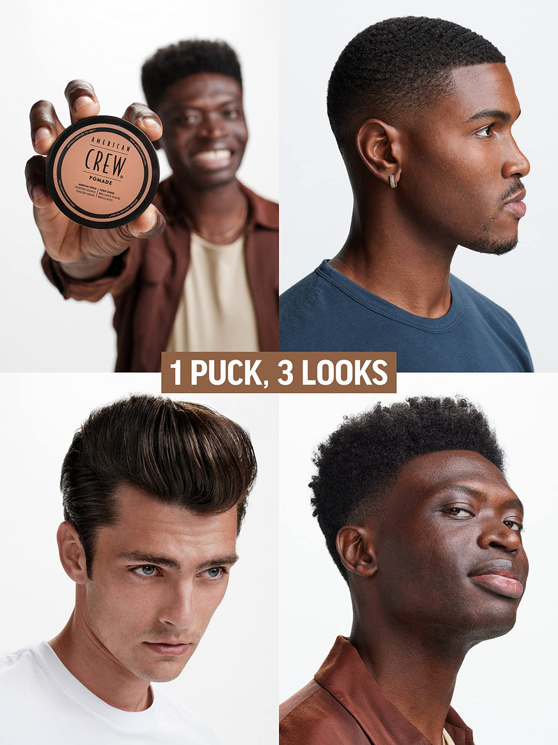 American Crew Pomade with Medium Hold and High Shine 85g