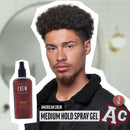 American Crew Spray Gel Medium Hold For Men 249.9ml 8.45oz