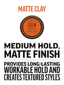 American Crew Texturizing Matte Clay with Medium Hold and Low Shine 85g