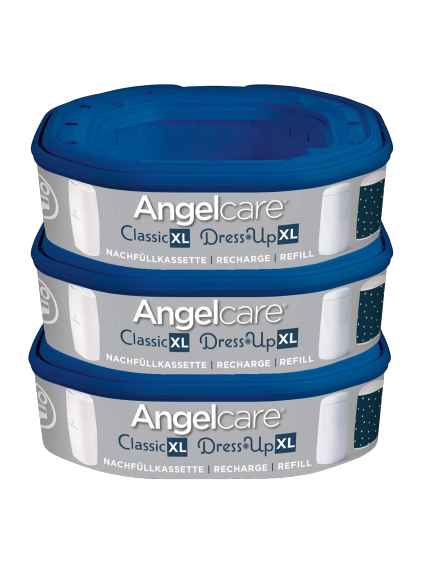 Angelcare Octagonal Refill Cassettes – Choice of Pack Size for Dress Up Tray