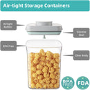 Ankou 1000ml Airtight Container Set – 4-Piece Stackable Food Storage Solution