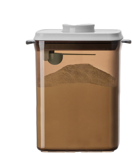 Ankou 2300ml/1000g Airtight Formula Container – Large-Capacity, BPA-Free Storage with Scoop & Scraper