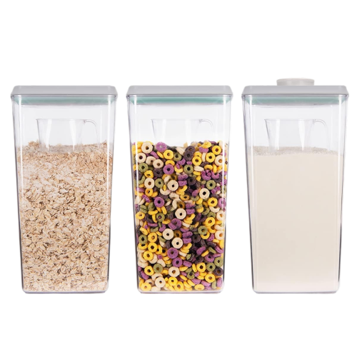 Ankou 3300ml Airtight Pop Cereal Container – Large Capacity Food Storage Solution