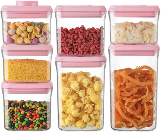 Ankou 7-Piece Airtight Food Storage Container Set – Efficient Kitchen Organization