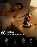 3-in-1 Wireless Charging Station for iPhone, Apple Watch & AirPods