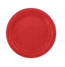Apple Red Big Party Pack Paper Plates, 50 Ct