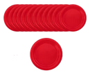 Apple Red Big Party Pack Paper Plates, 50 Ct