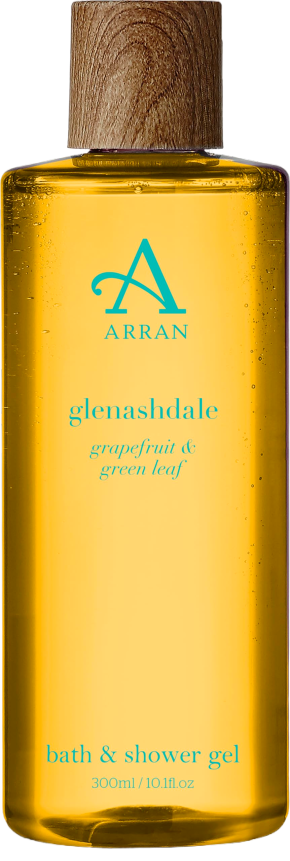 Arran Glenashdale Luxury Bath & Shower Gel with Zesty Grapefruit 300ml
