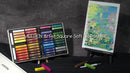 MEEDEN Artist Square Oil Pastels: 48 Colors with Extra 2 White & 2 Black
