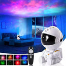 Astronaut Projector Portable Design Star Projector Galaxy Night Light - Astronaut Space Projector Starry Nebula Ceiling LED Lamp With Remote Bedroom Living Room