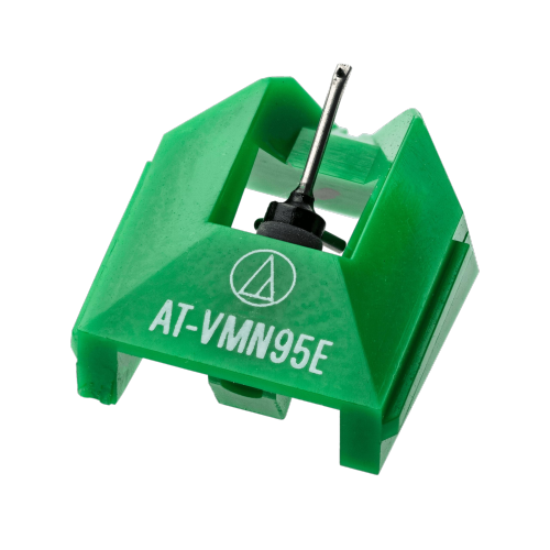 Audio-Technica AT-VMN95E Elliptical Replacement Turntable Stylus Green