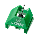 Audio-Technica AT-VMN95E Elliptical Replacement Turntable Stylus Green