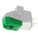 Audio-Technica AT-VMN95E Elliptical Replacement Turntable Stylus Green