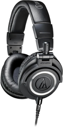 Audio-Technica ATH-M50x Professional Studio Monitor Headphones – Black