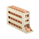 Automatic Rotating Refrigerator Egg Storage Box, Large Capacity Space Saving